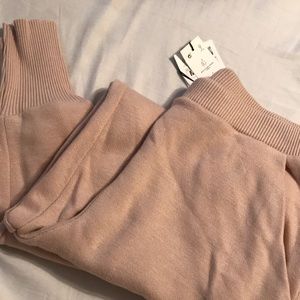 Zara LOT OF 7 mix tops & bottoms Medium Joggers Sleepwear Neutral Colors NWT
